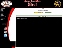 Tablet Screenshot of gilwell.cl